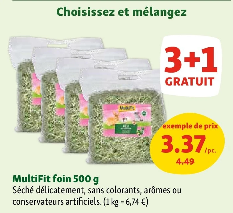 MultiFit foin 500 g