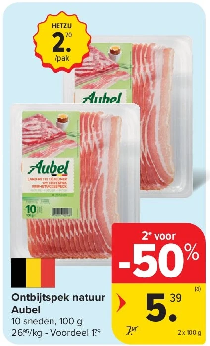 Ontbijtspek natuur Aubel