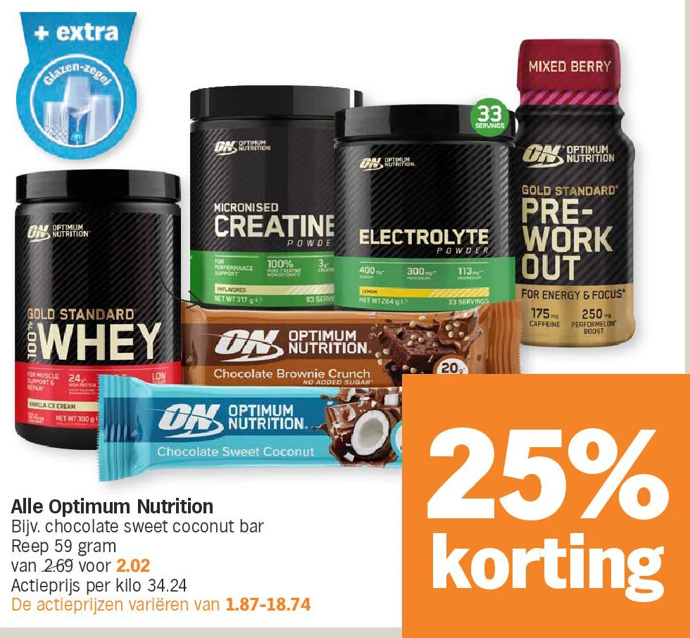 Alle Optimum Nutrition