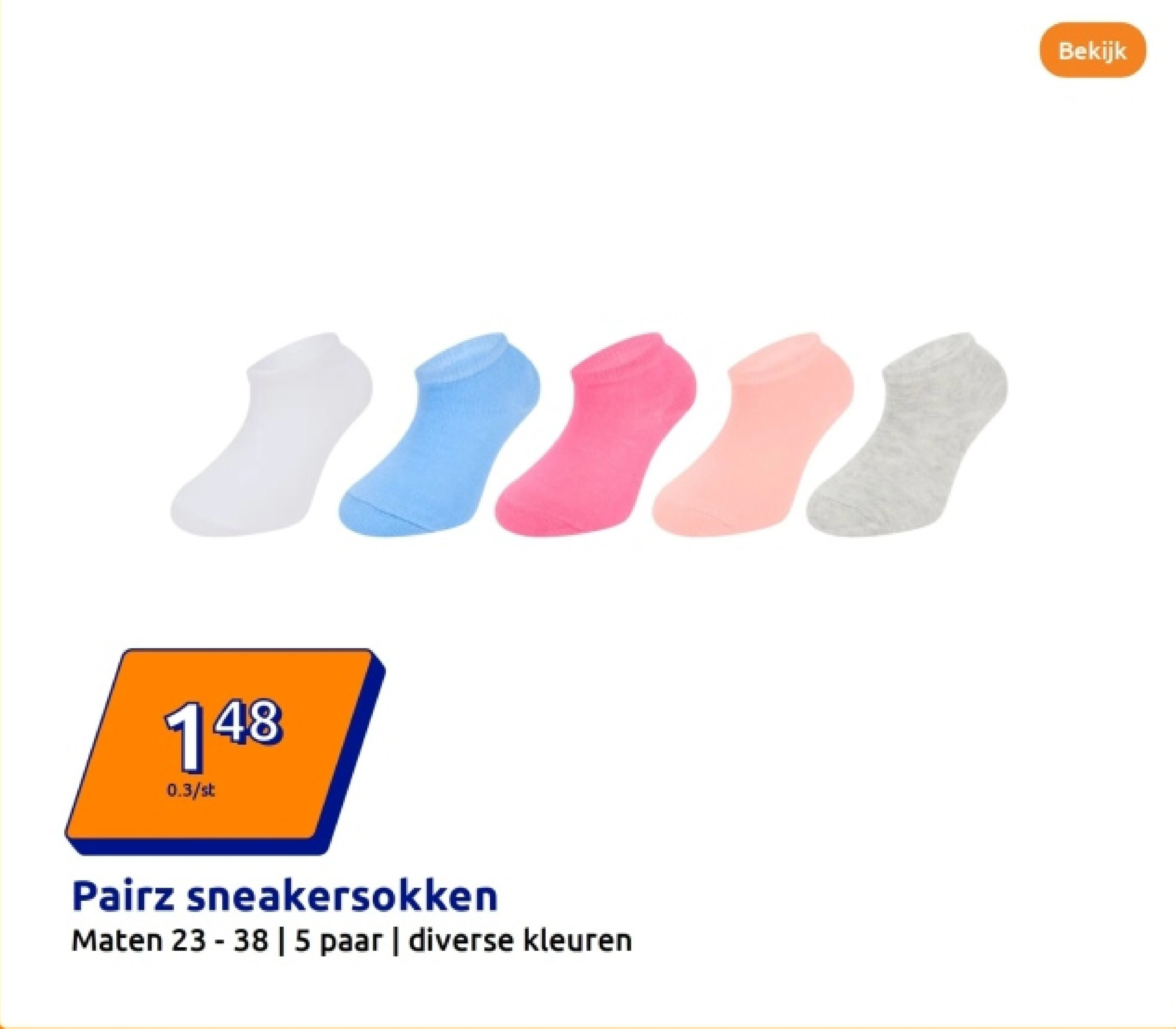 Pairz sneakersokken