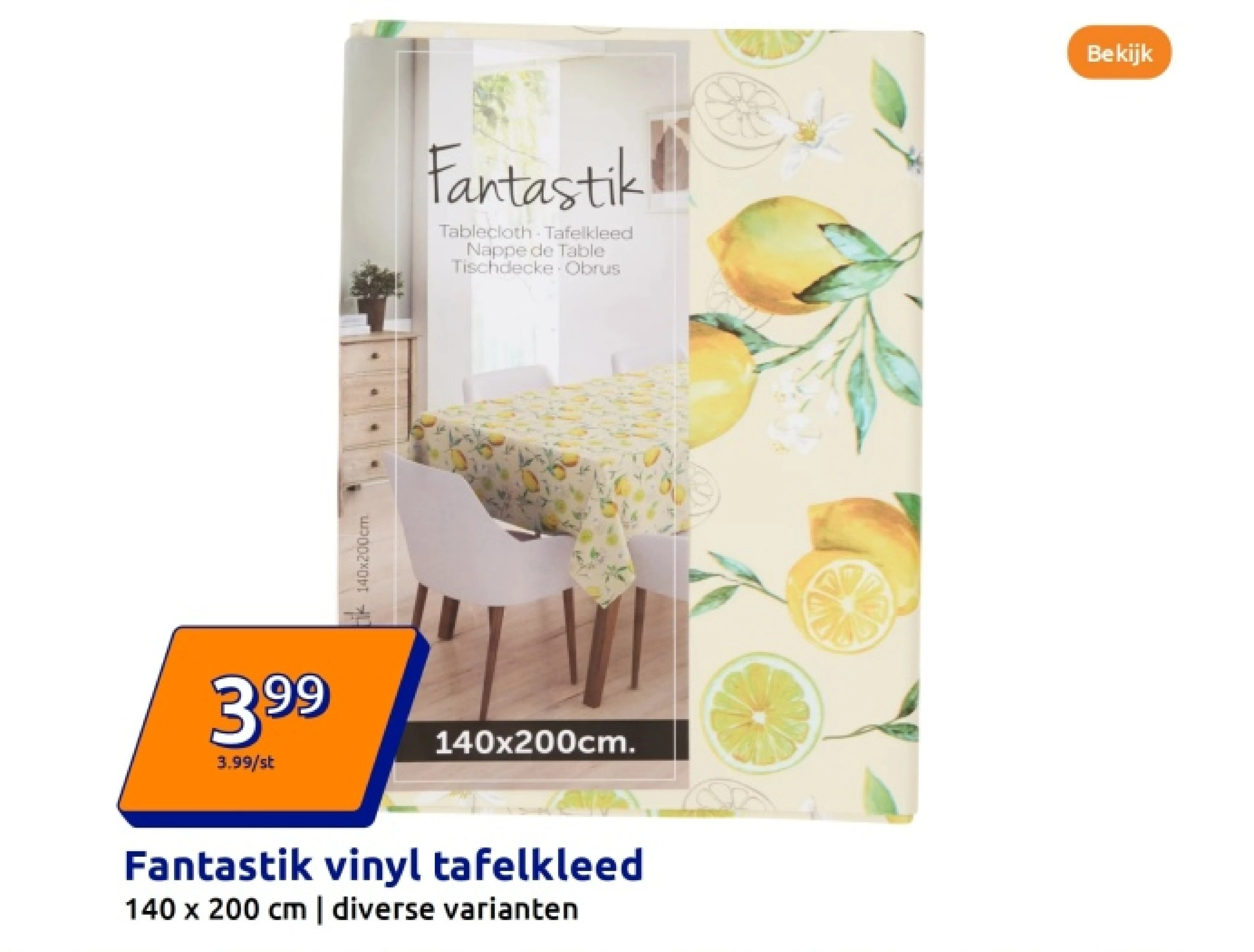 Fantastik vinyl tafelkleed