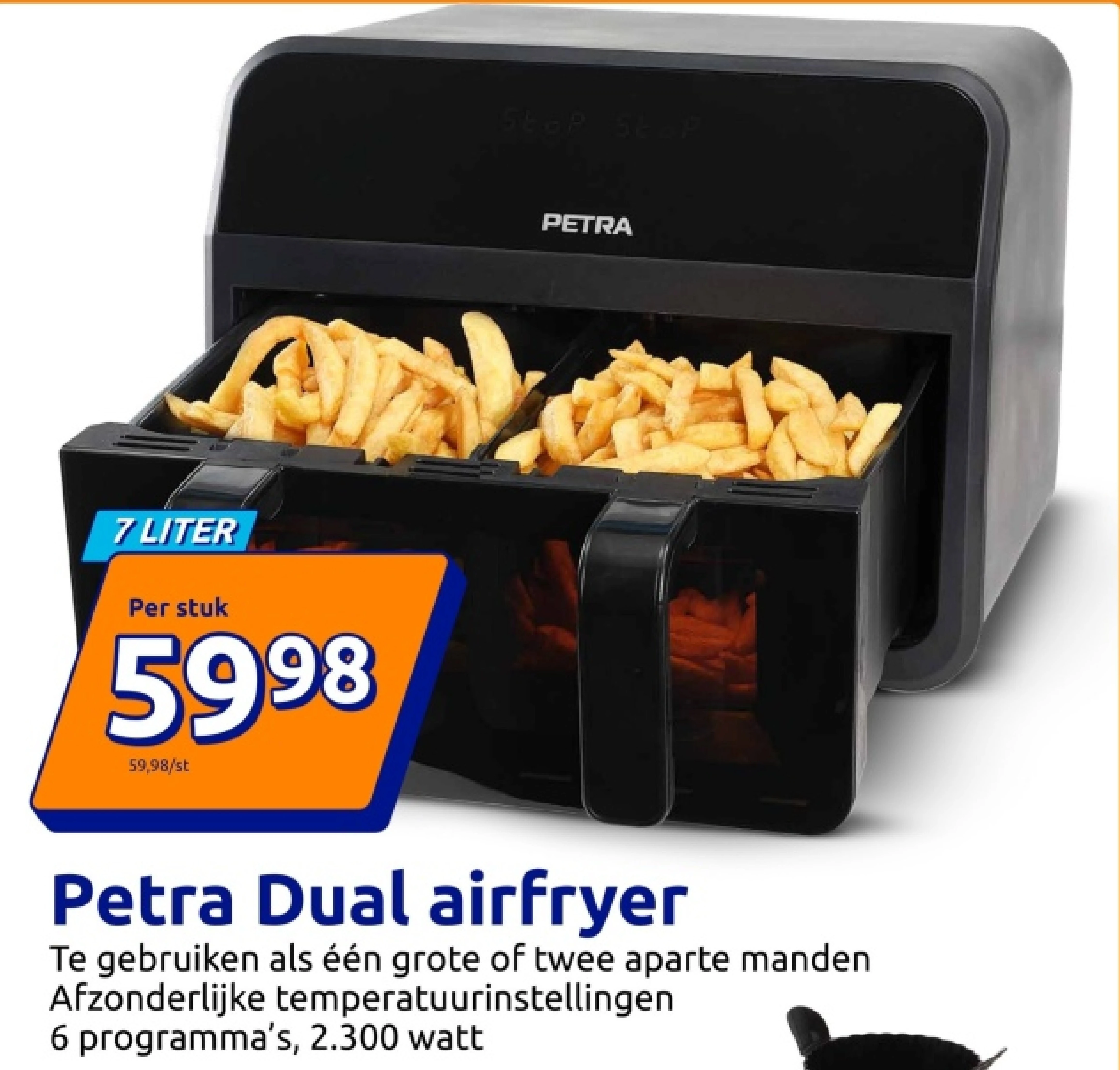 Petra Dual airfryer