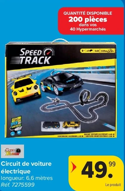 SPEED TRACK Circuit de voiture électrique