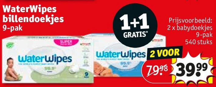 WaterWipes billendoekjes