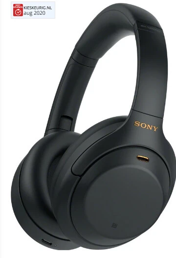 Sony WH-1000XM4 - Draadloze over-ear koptelefoon met Noise Cancelling - Zwart