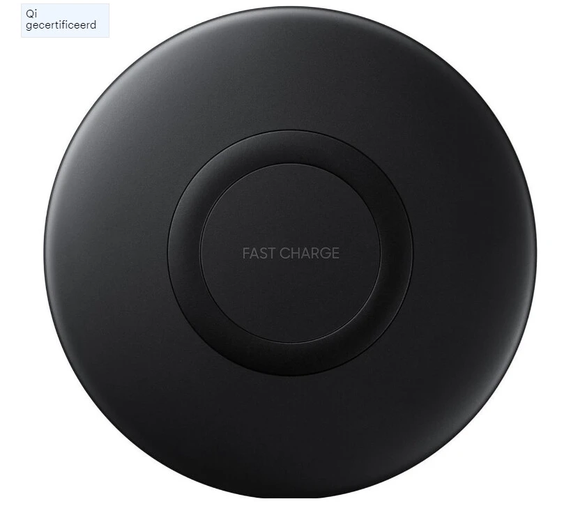 Samsung Wireless Fast Charging Qi oplader - 10W - Zwart