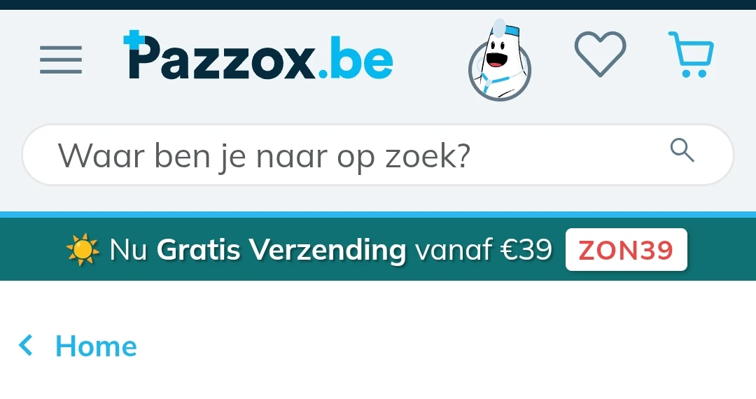 Gratis verzending Pazzox