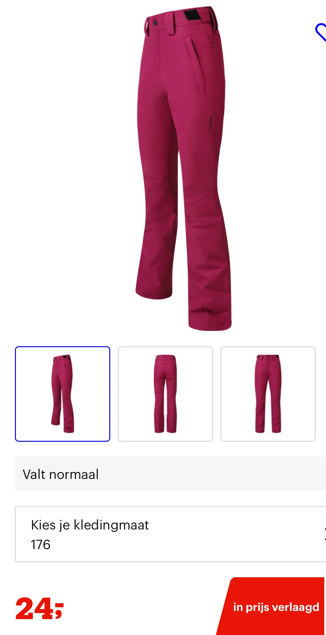 Brunotti wintersport broek 176