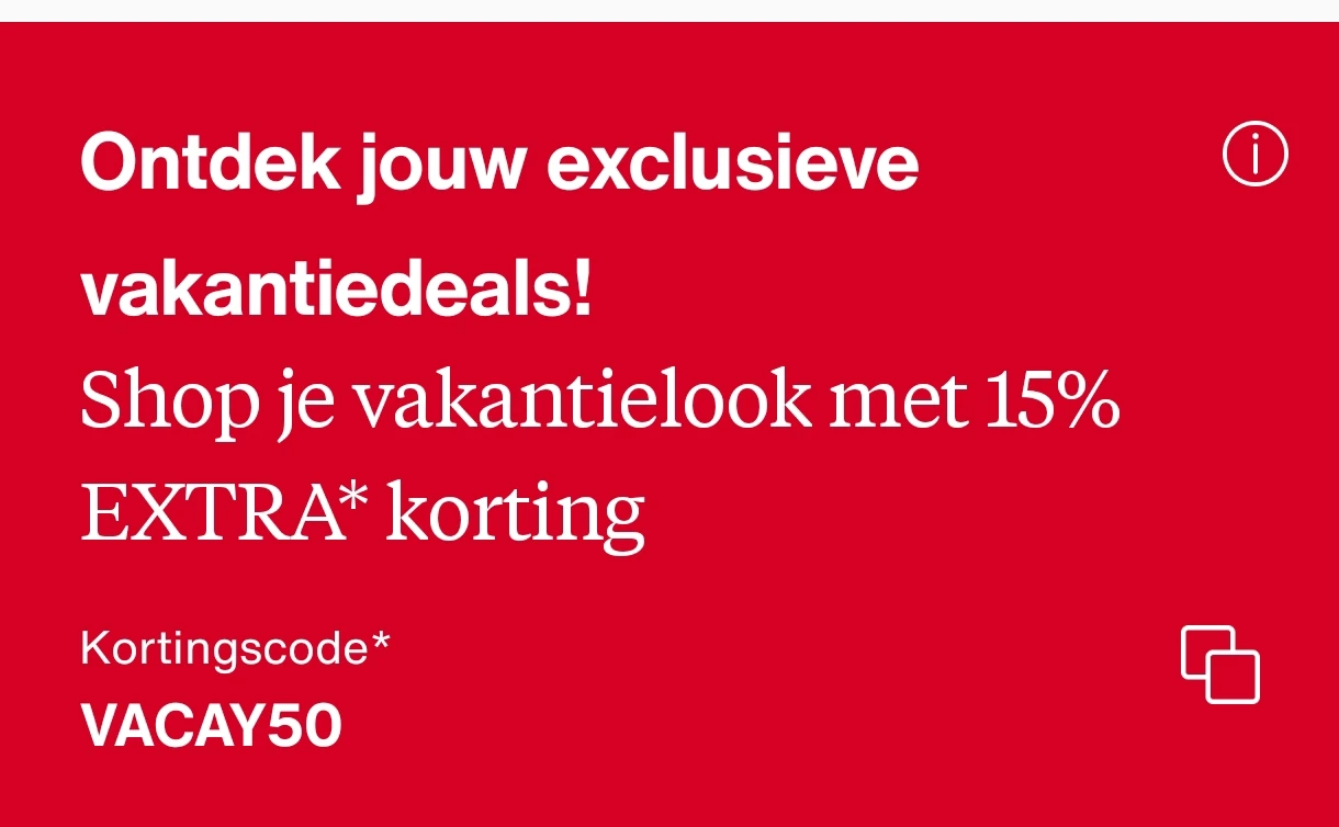15% extra korting bij Zalando