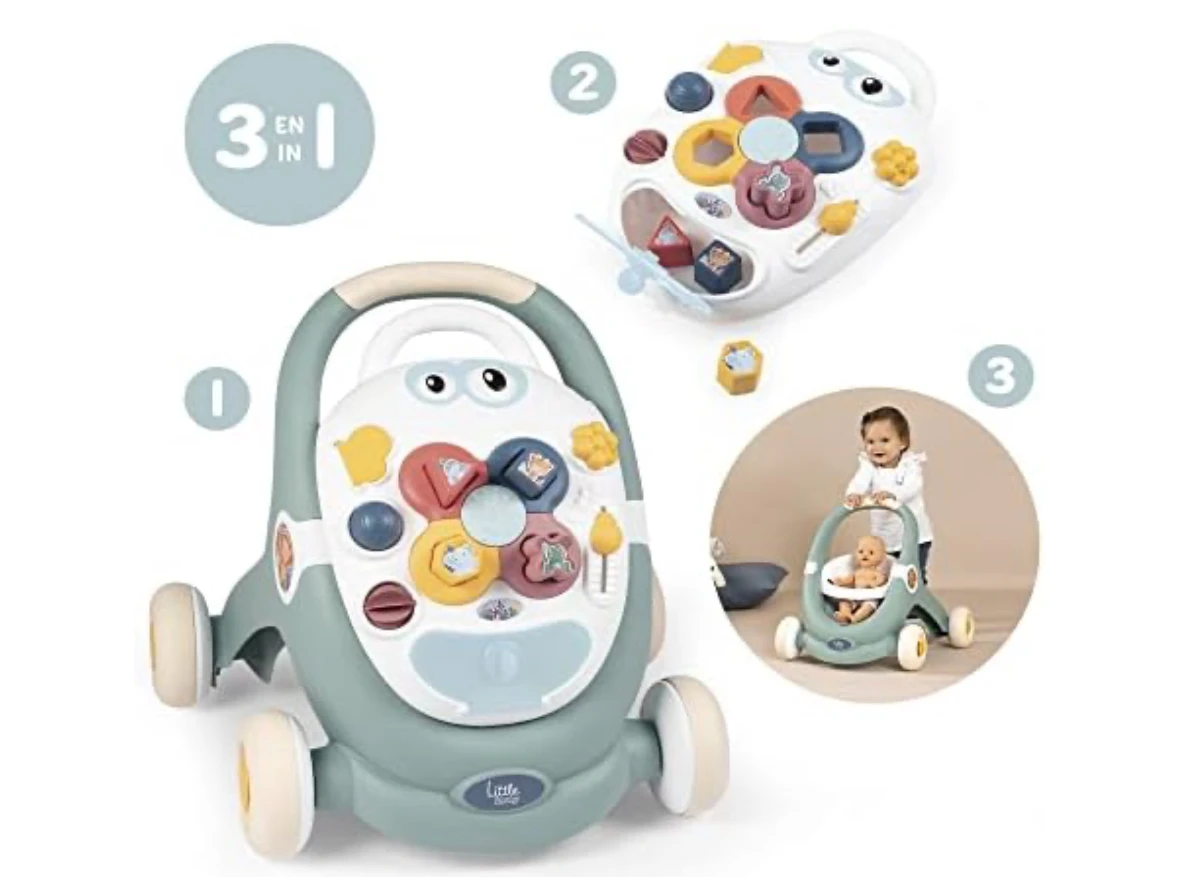 Smoby kinderwagen 3-in-1