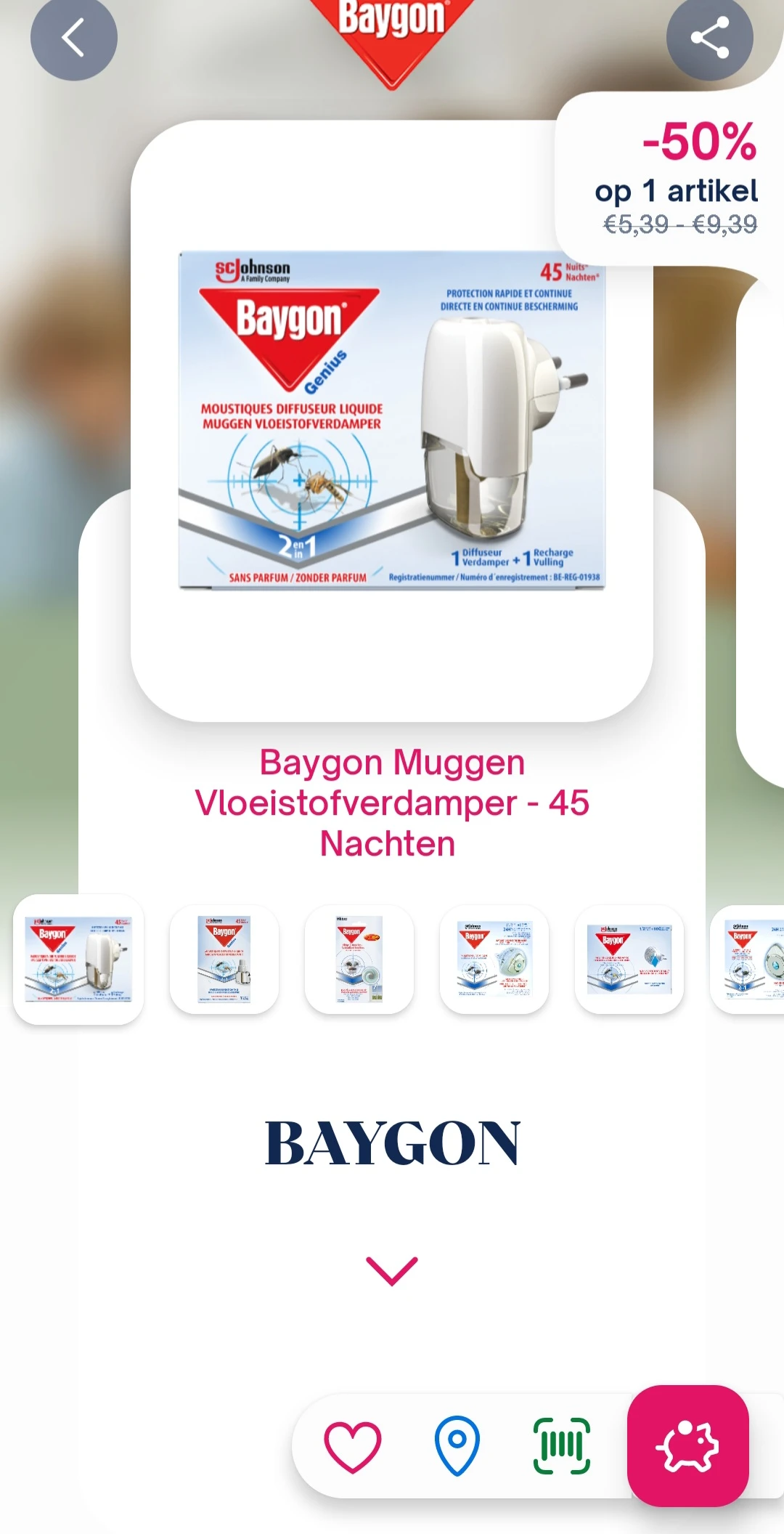 Shopmium baygon -50%