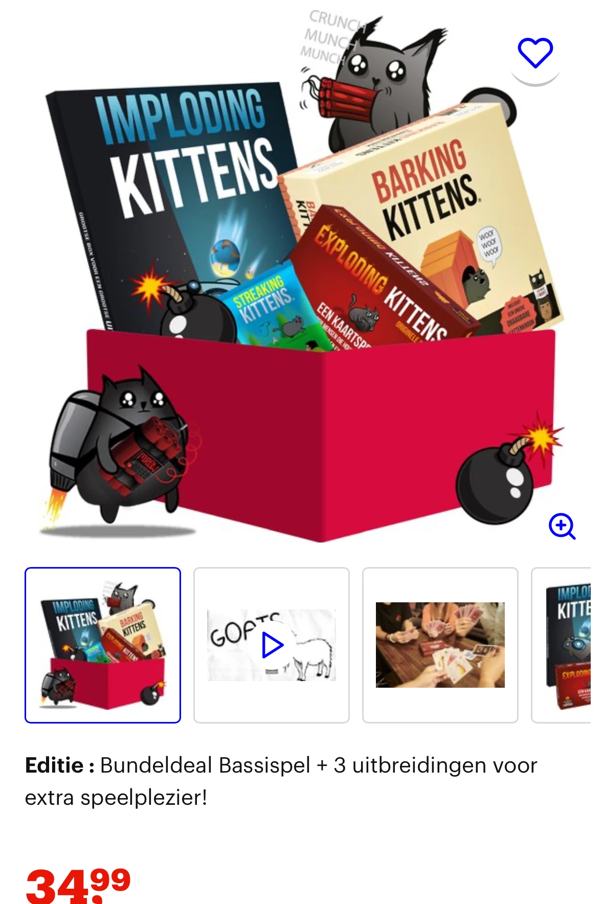 Bundel - Exploding Kittens