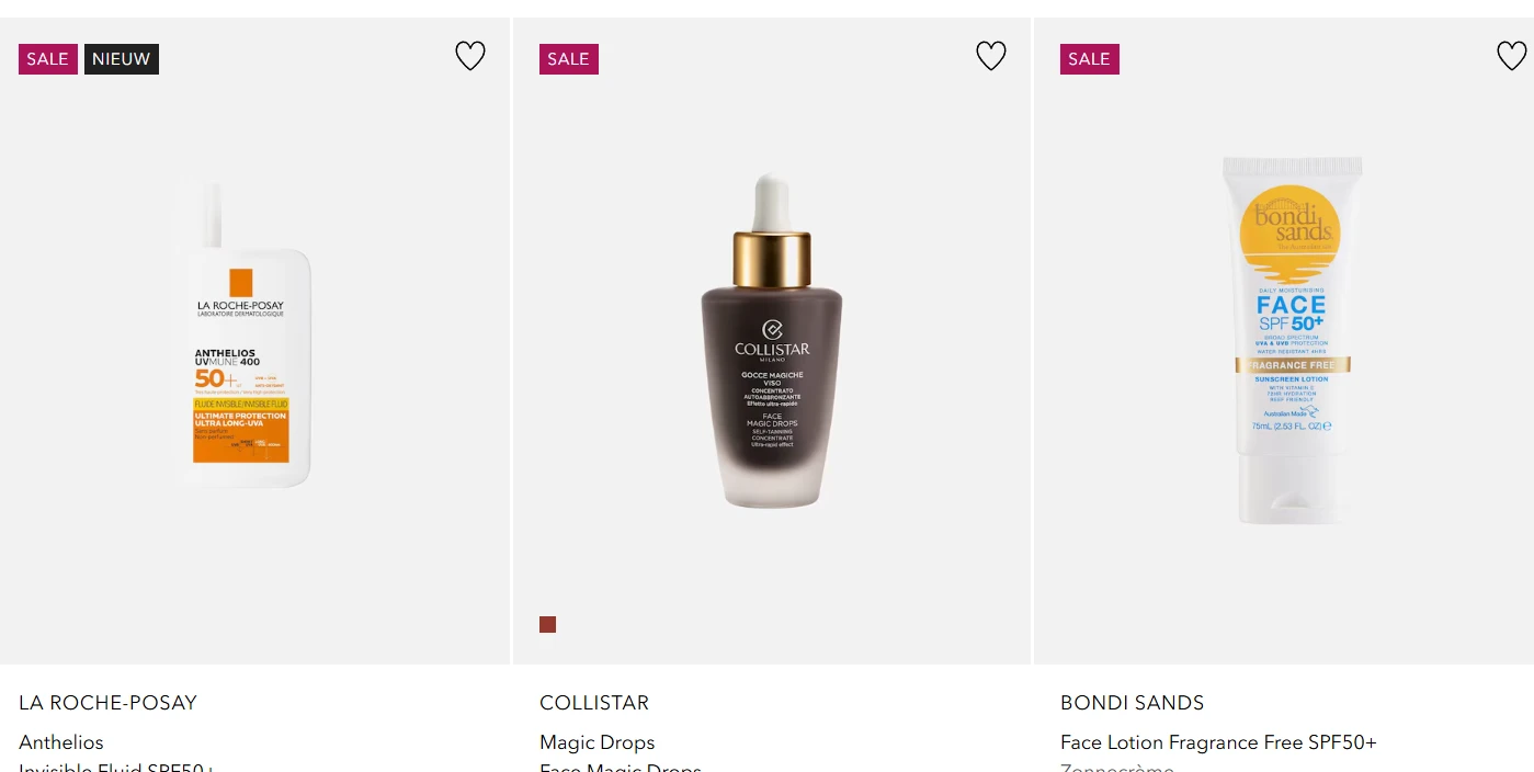 20% korting op alle zonverzorgingsproducten bij Douglas