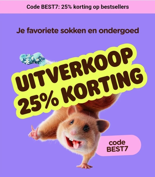 25% korting op de bestsellers van Dedoles