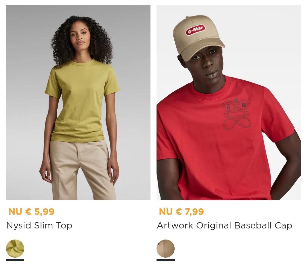 Tot 80% en 25% extra korting bij G-Star outlet