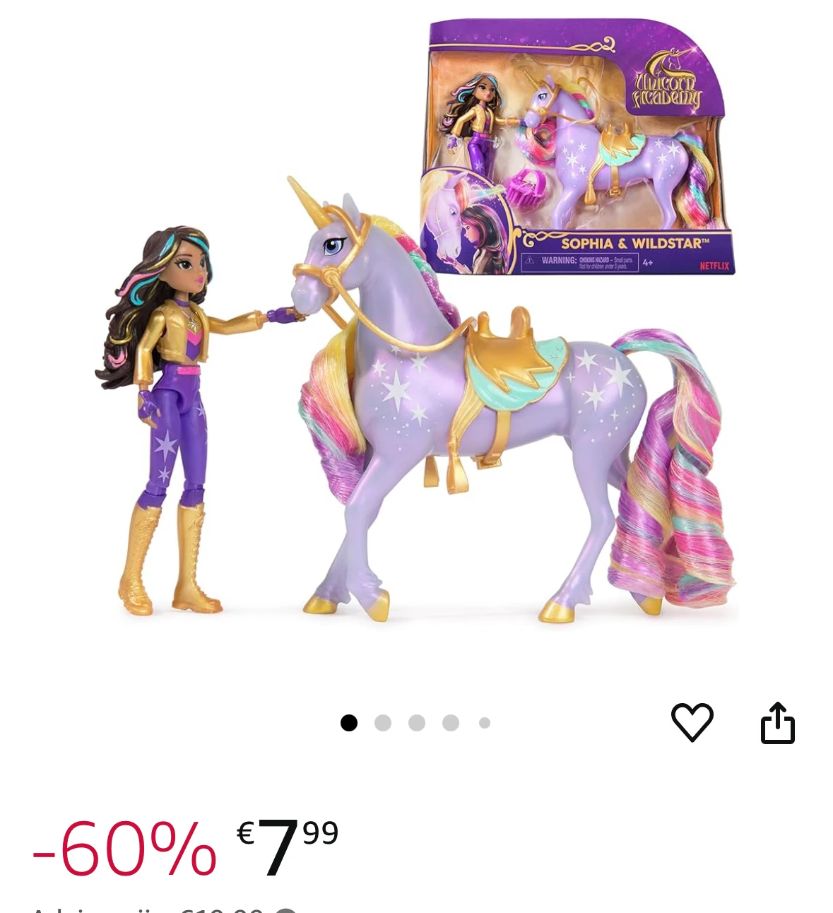Pop Sophia & Eenhoorn -60%