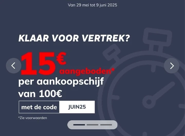 15 euro korting bij auto 5