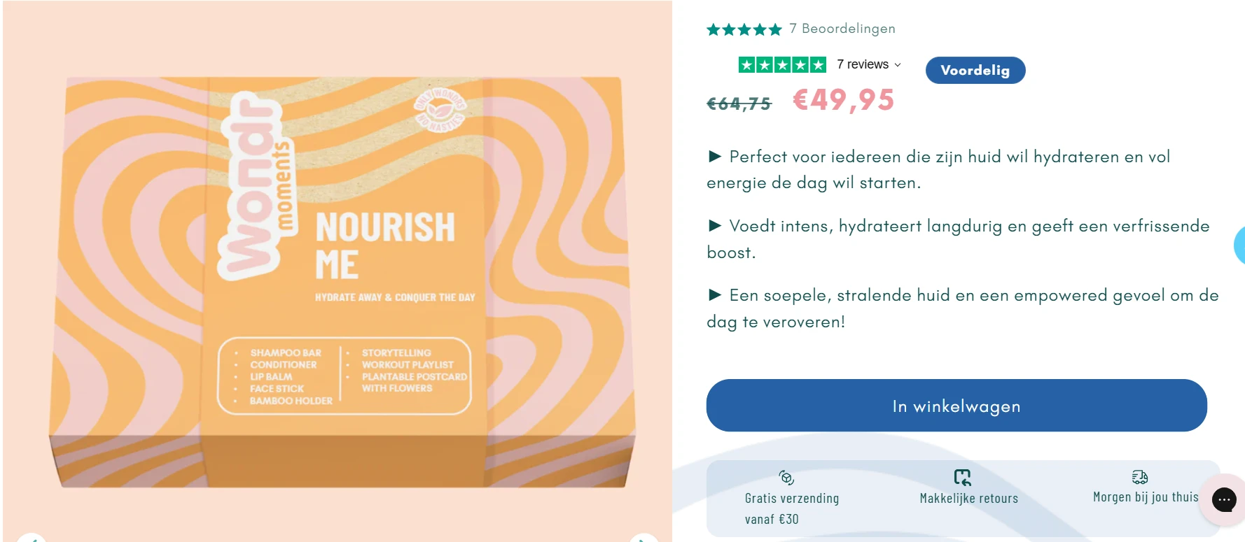 -23% WONDR giftset bij WONDR