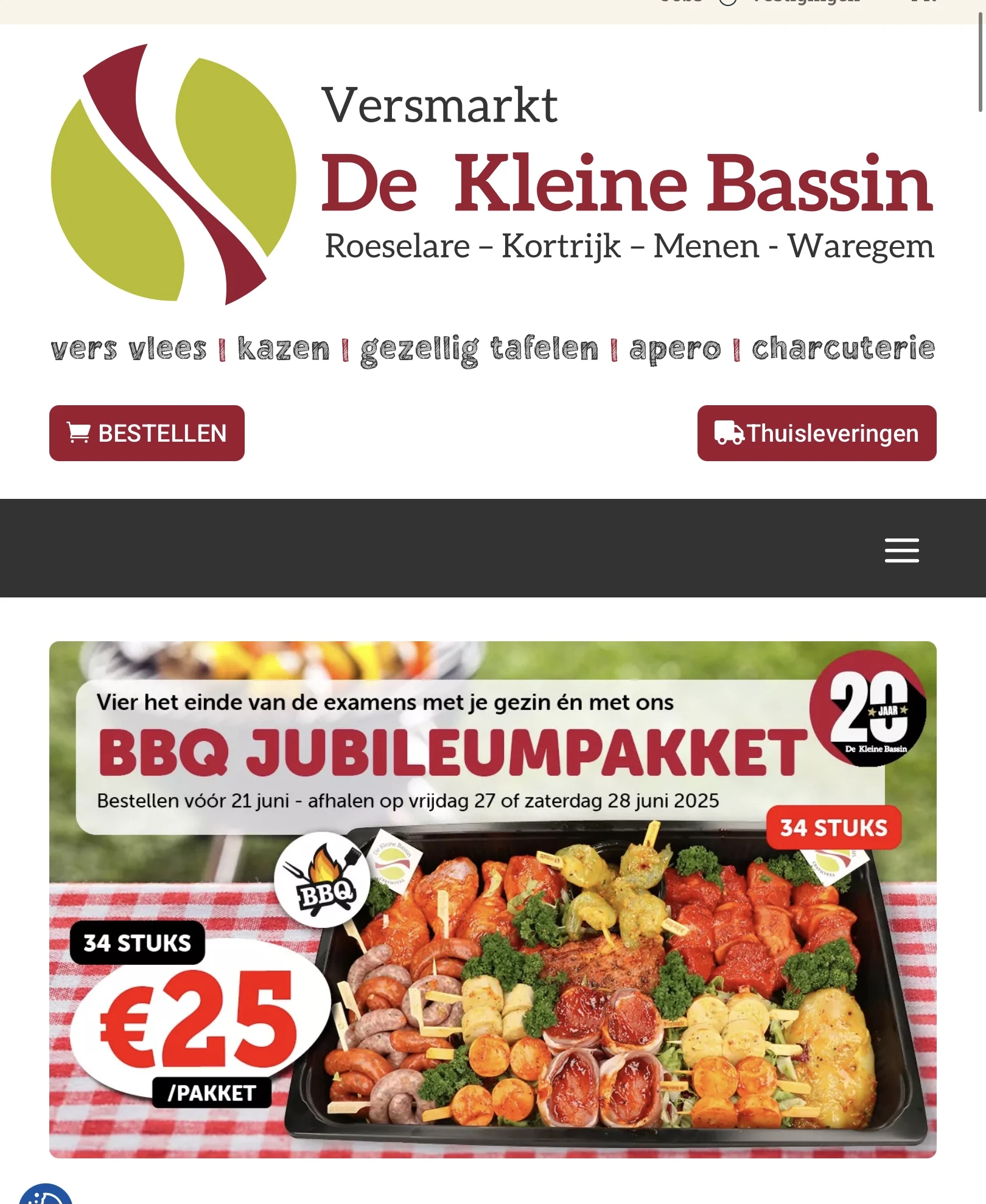Promopost bij dekleinebassin