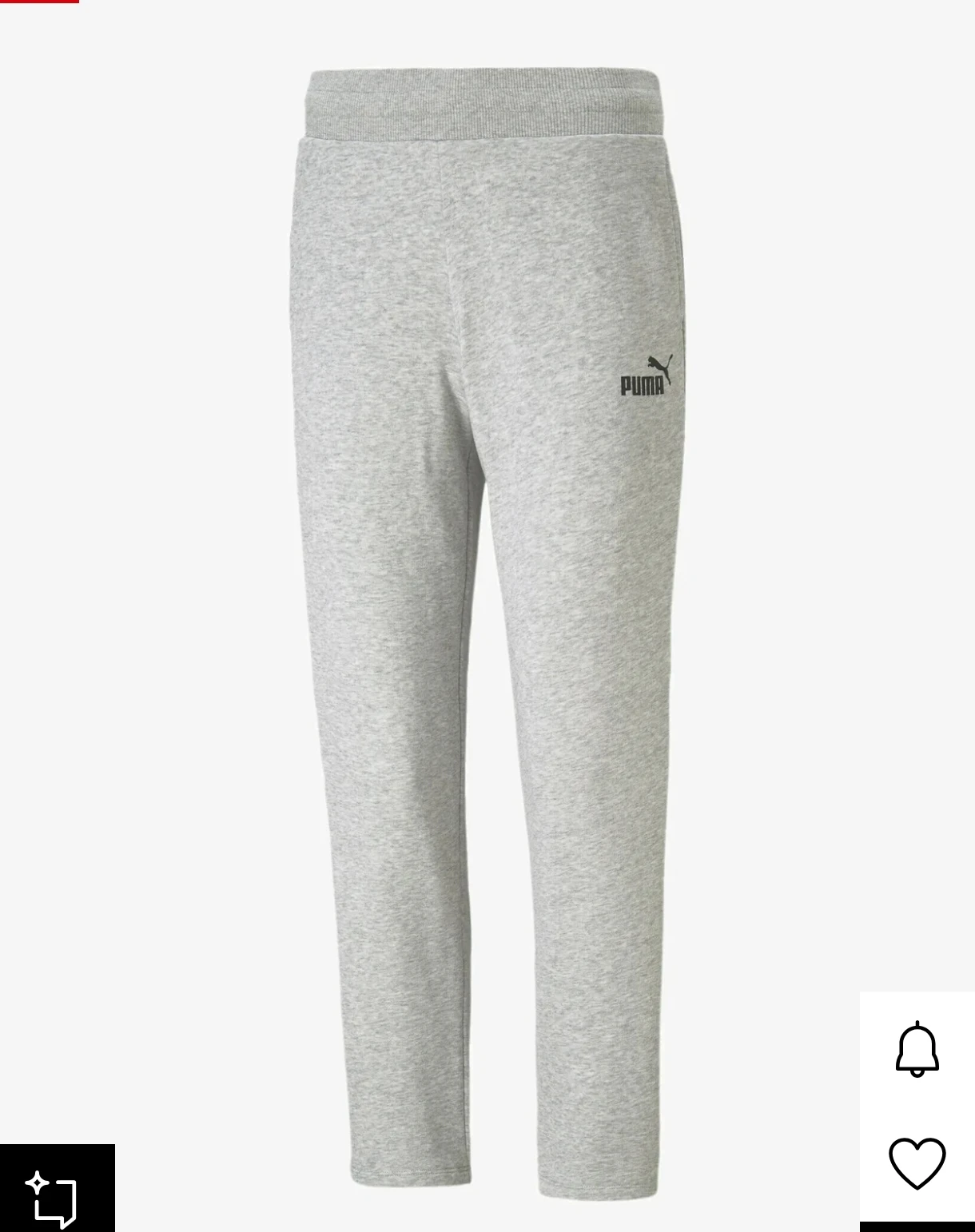Puma ess joggingbroek aan 19,95€ maat L en XL