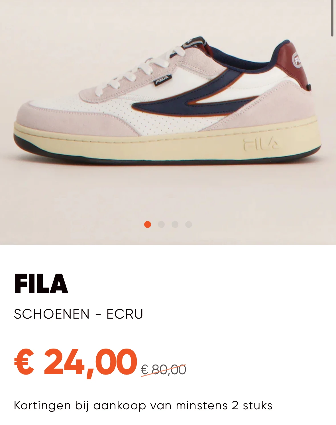Fila sneakers -70%