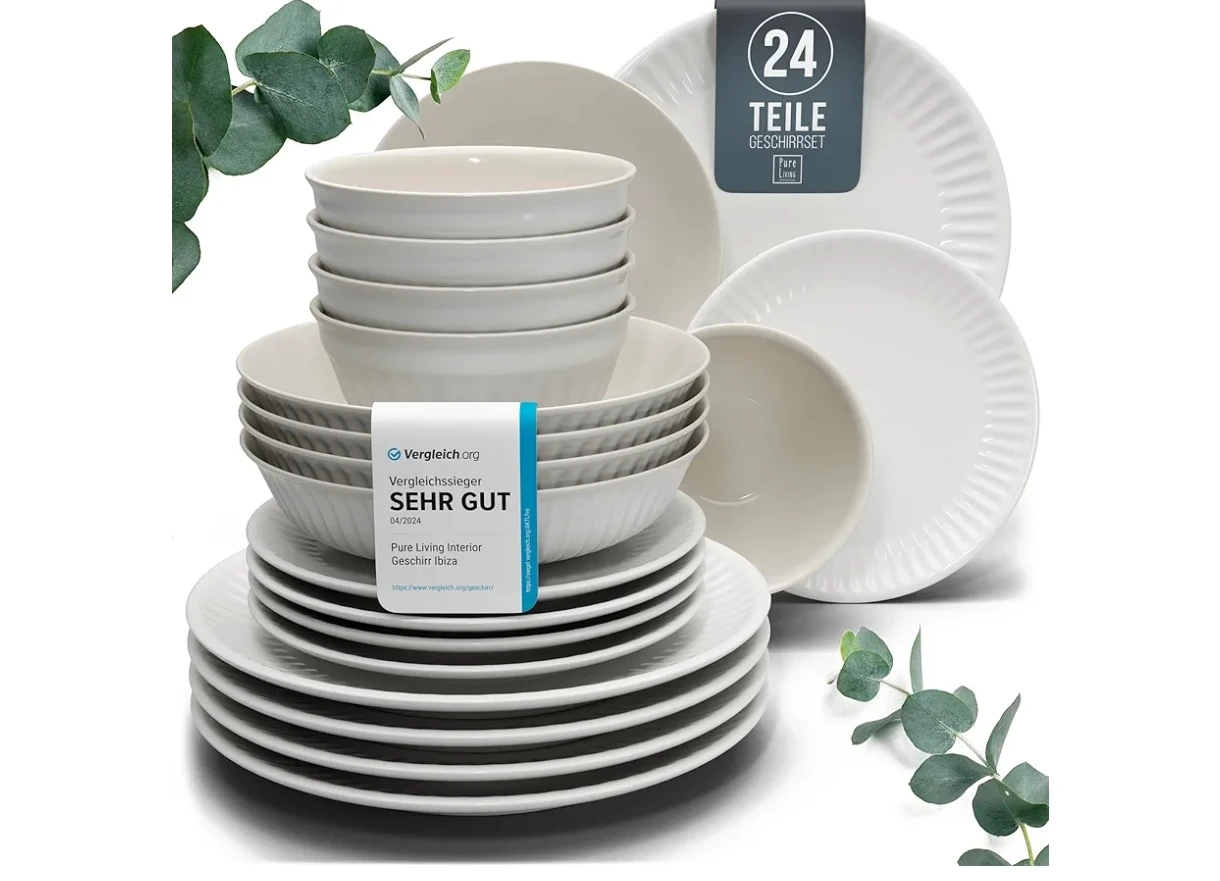 24 delige servies set aan 65% korting bij Amazon DE