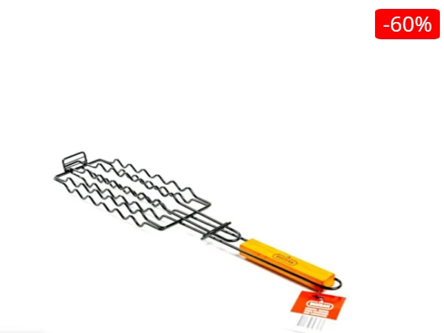 Buccan barbecue worstenhouder voor 6