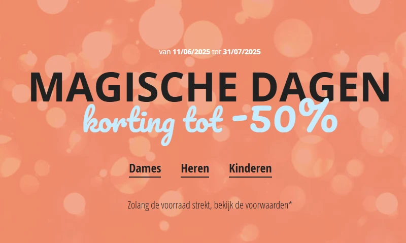 kortingen tot -50% bij Spartoo