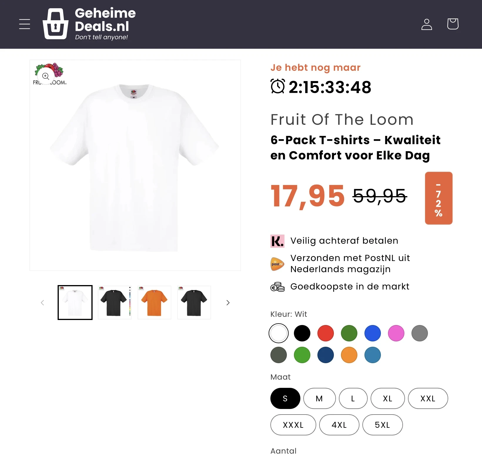 Fruit of the Loom T-Shirts