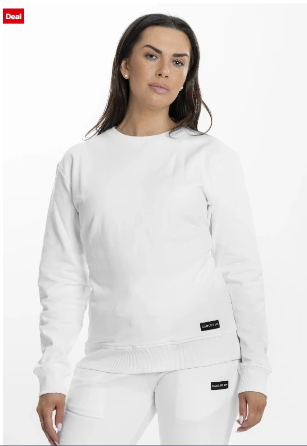 Carlheim EVERYDAY COMFORT JETTE - Sweater - white