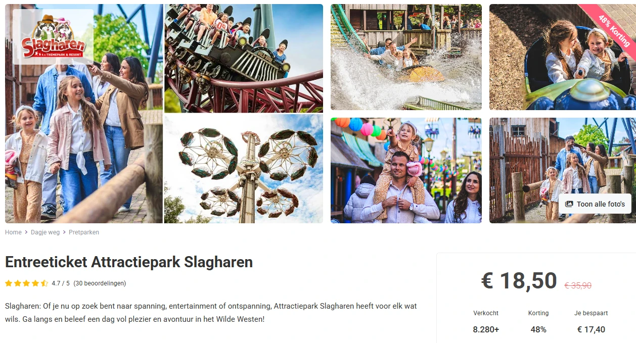 Dagje Wilde Westen in Slagharen – tickets nu voor €18,50 p.p. via Tripper!