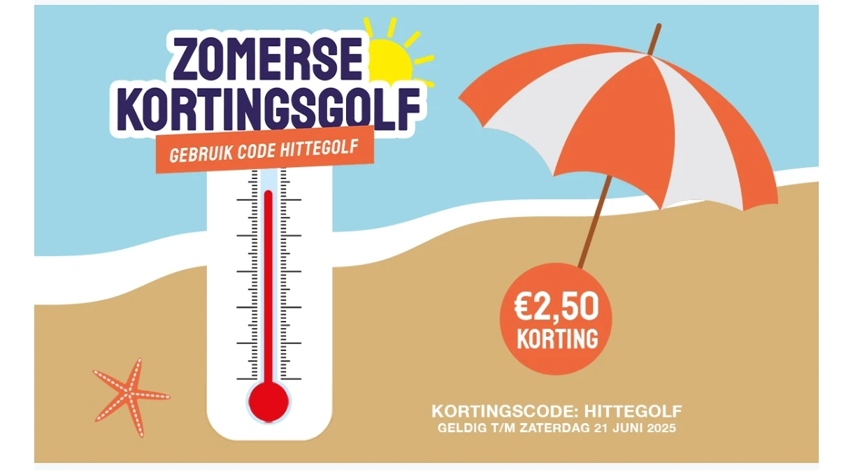 2,5€ extra korting bij TRIPPER nl