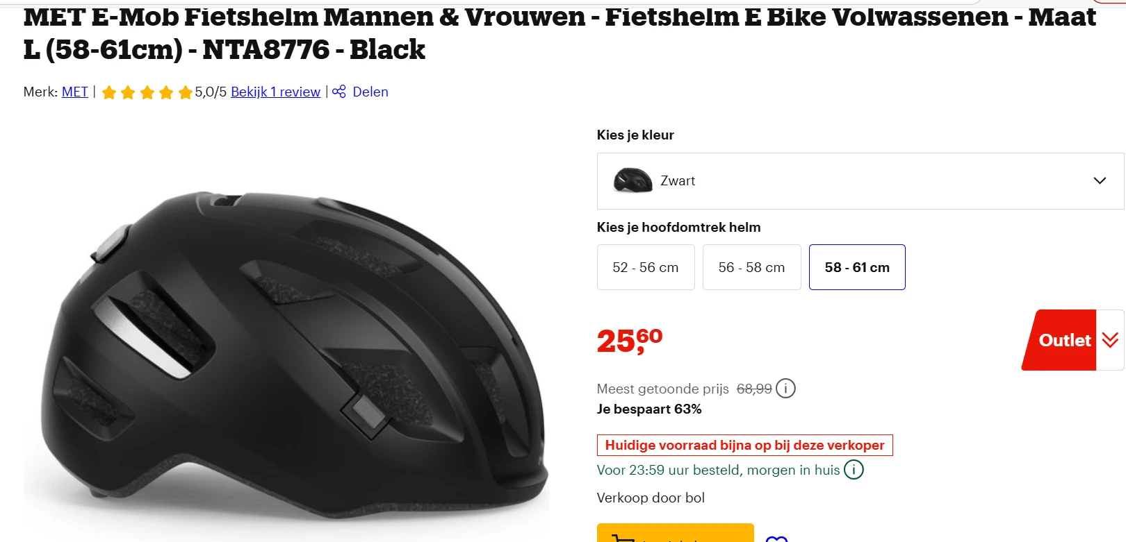 fietshelm bij bol