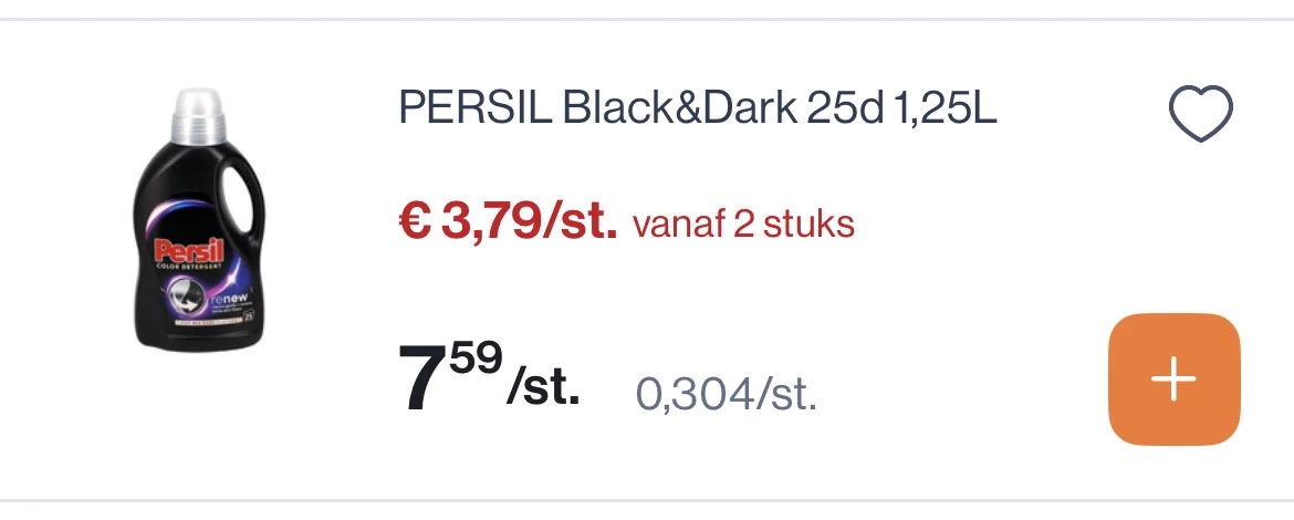 Persil Black&dark 25 d en decolor stop doekjes