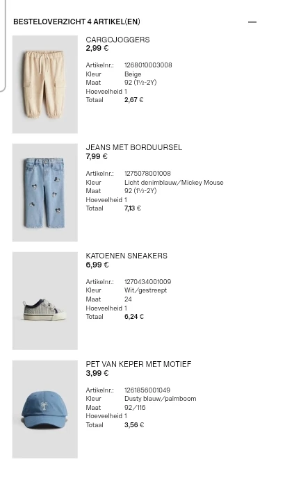Privéverkoop H&M voor members