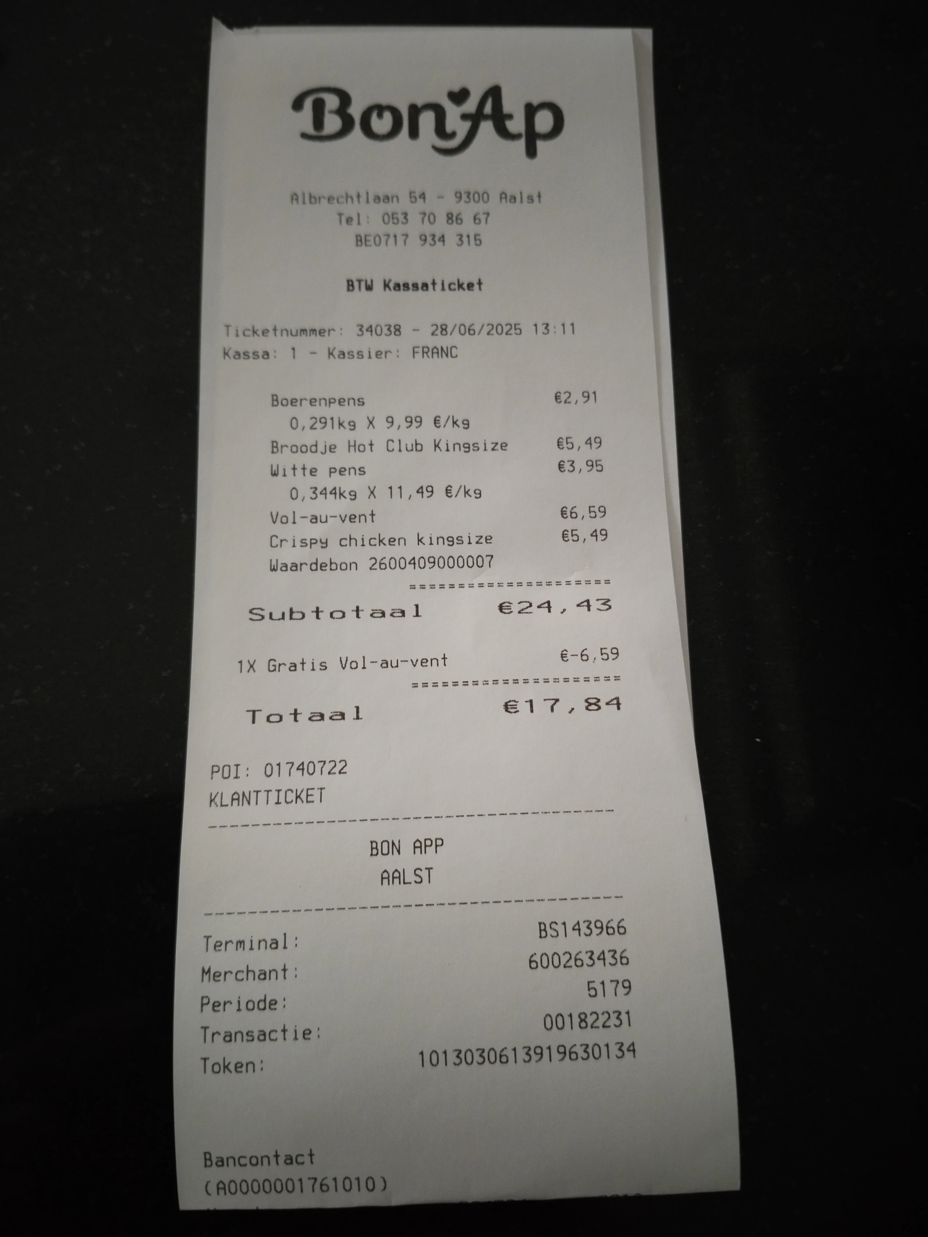 Bon app gratis vol au vent