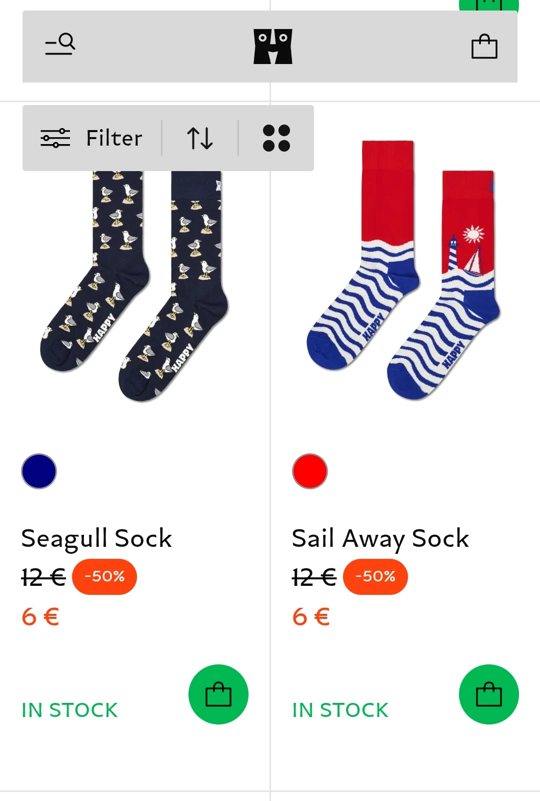 Zomersolden bij Happy socks tot 50%