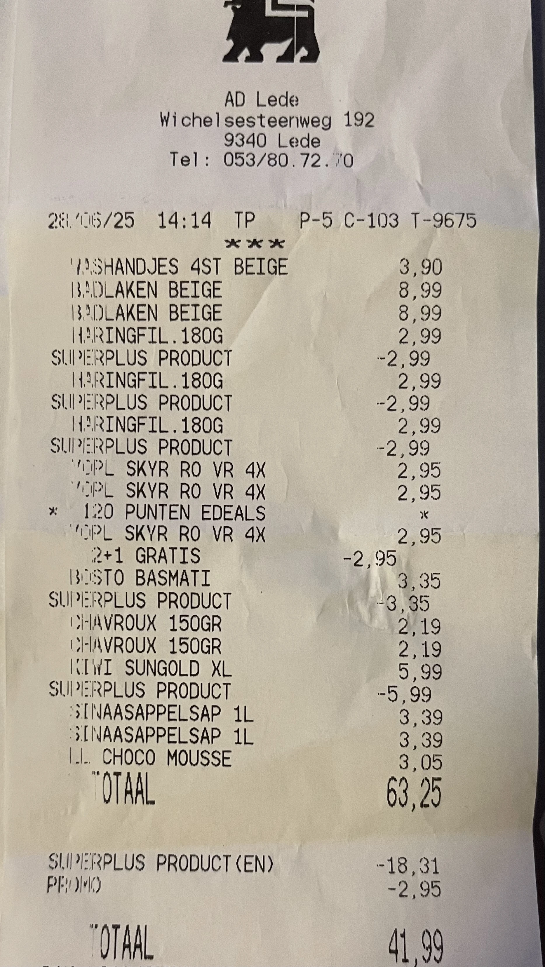 2+1 gratis op yoplait skyr rode vruchten bij Delhaize