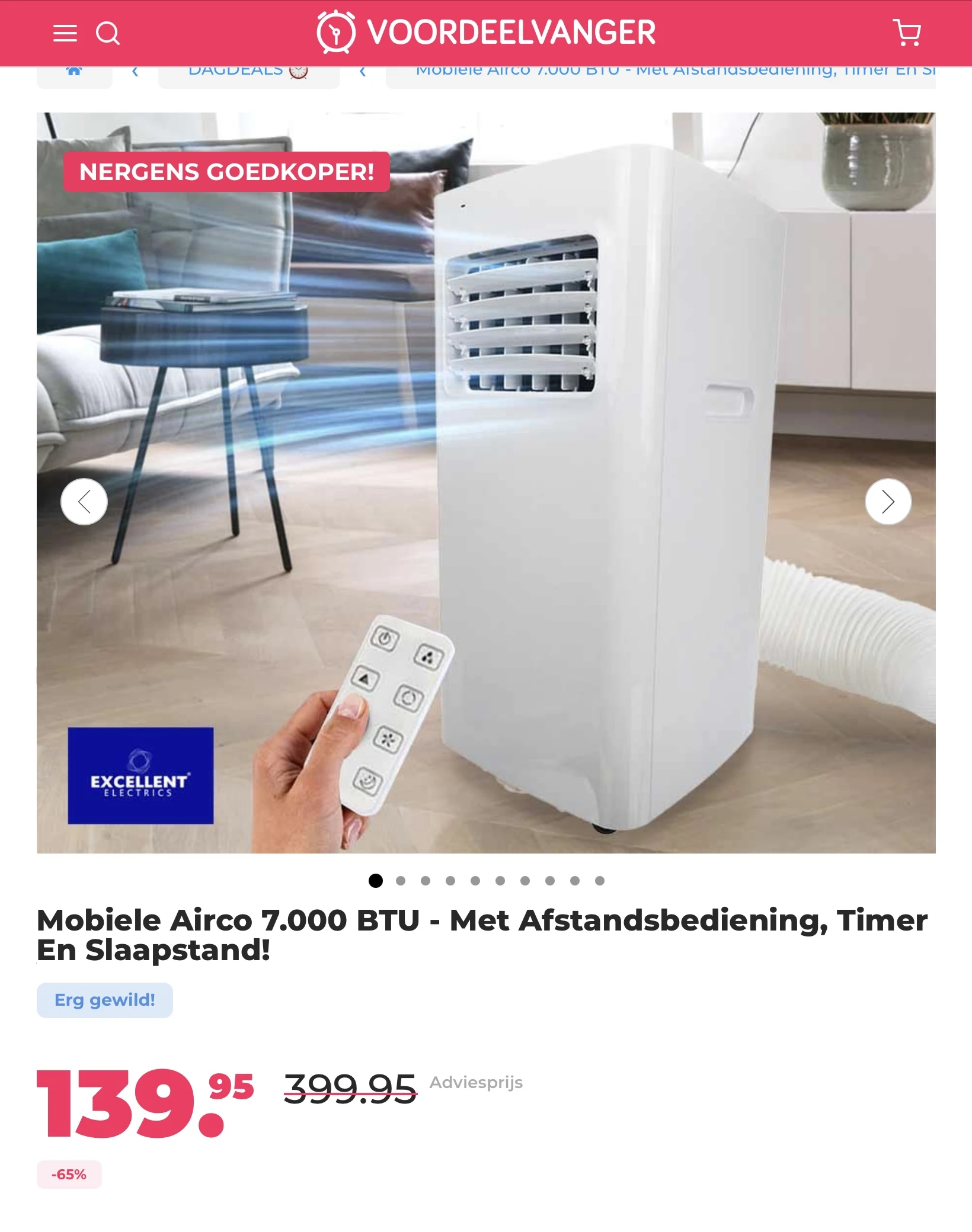 Mobiele airco
