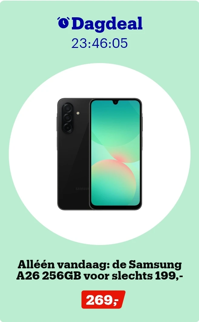 Samsung Galaxy A26 5G - 256GB - Black