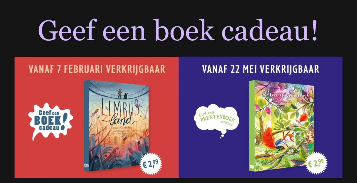 Geef een boek cadeau actie: Limbusland & Bijna gevonden!