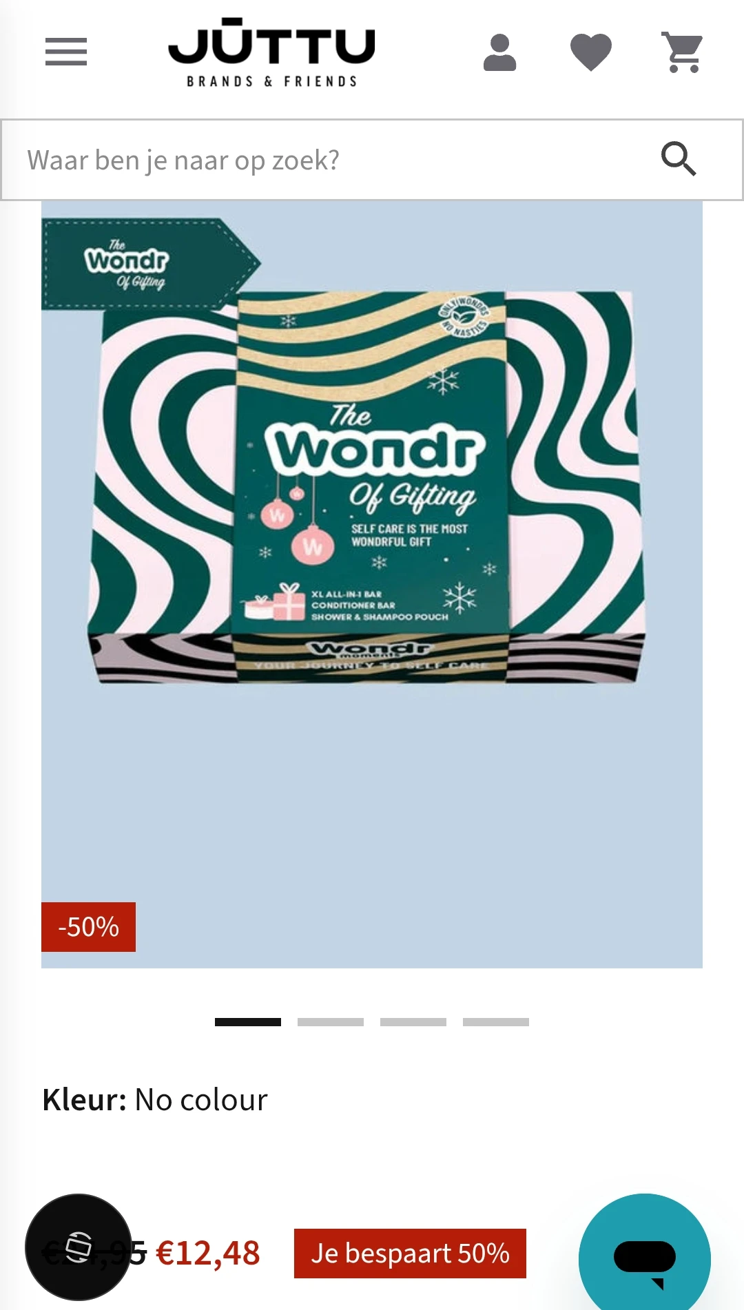 WONDR of Gifting Moment bij Juttu met 50%