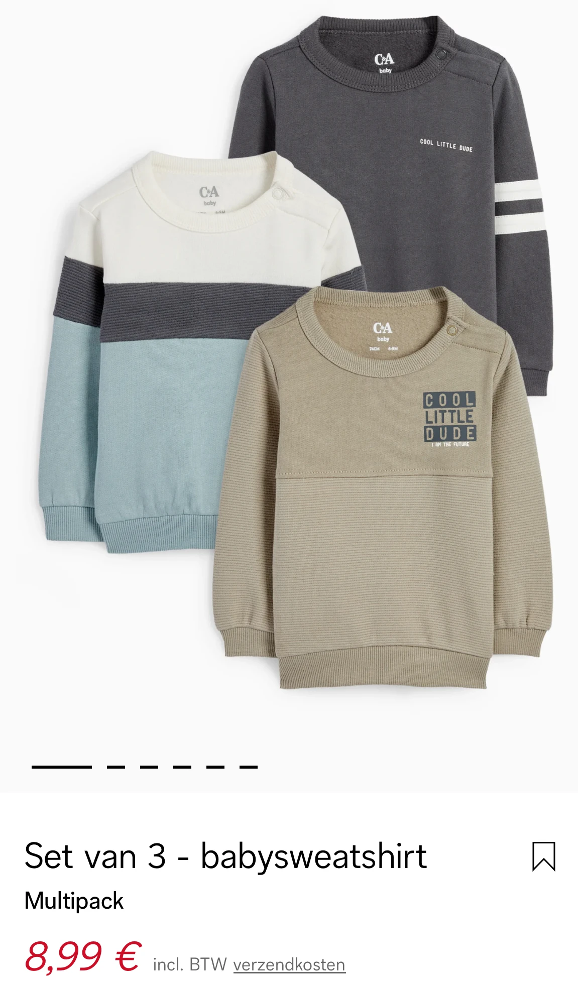 Set sweatshirts -64%