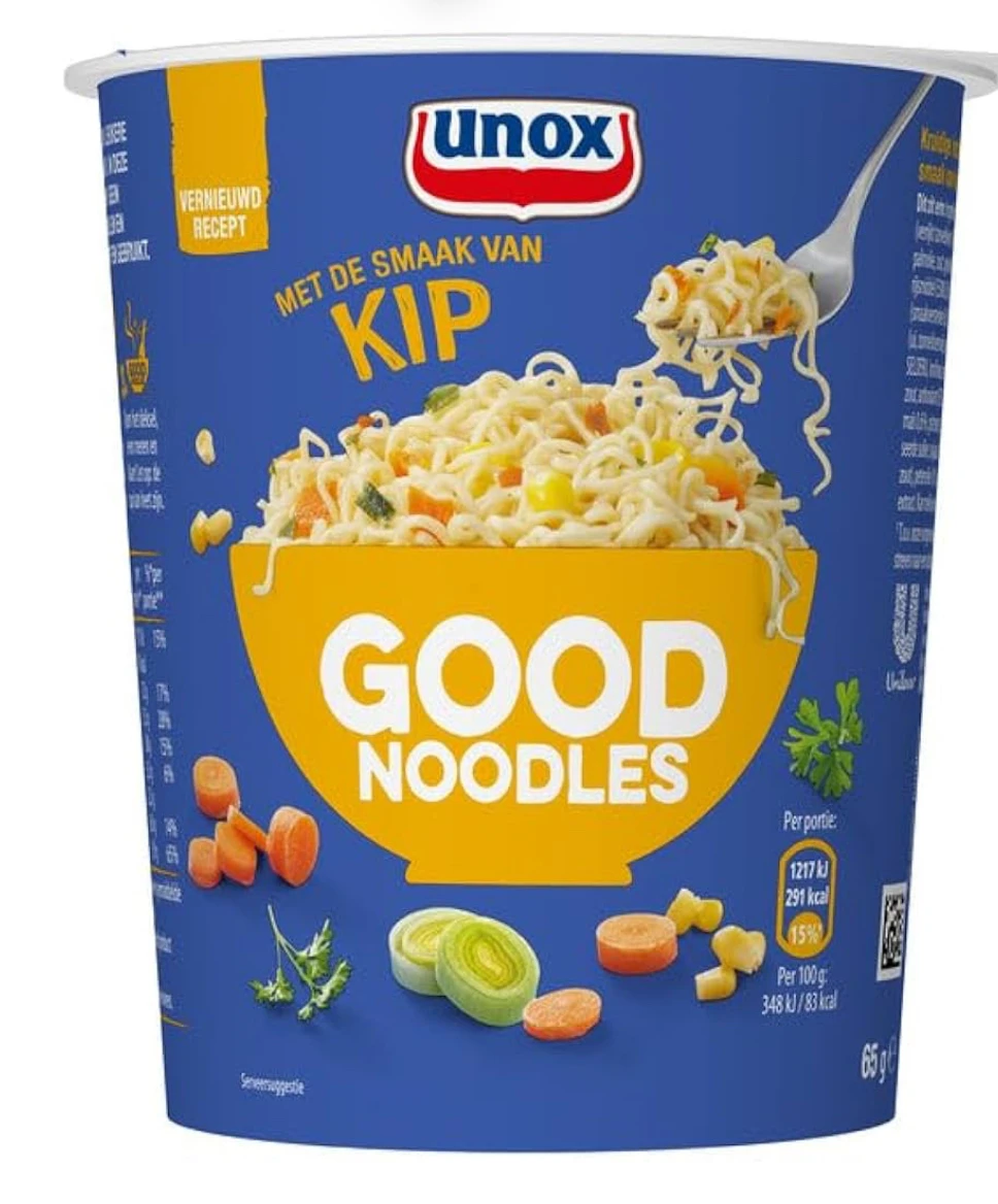 Unox Kip Good Noodles Cup, Voordeelverpakking