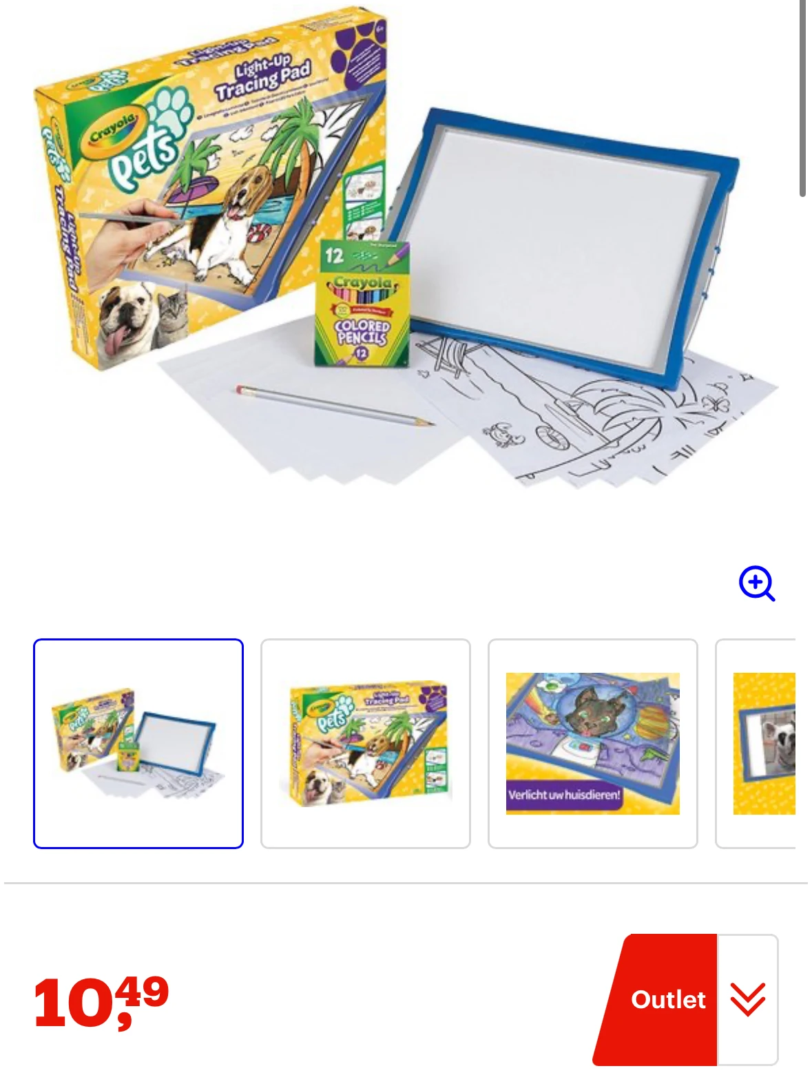 Hobbypakket/tekenbord -65%