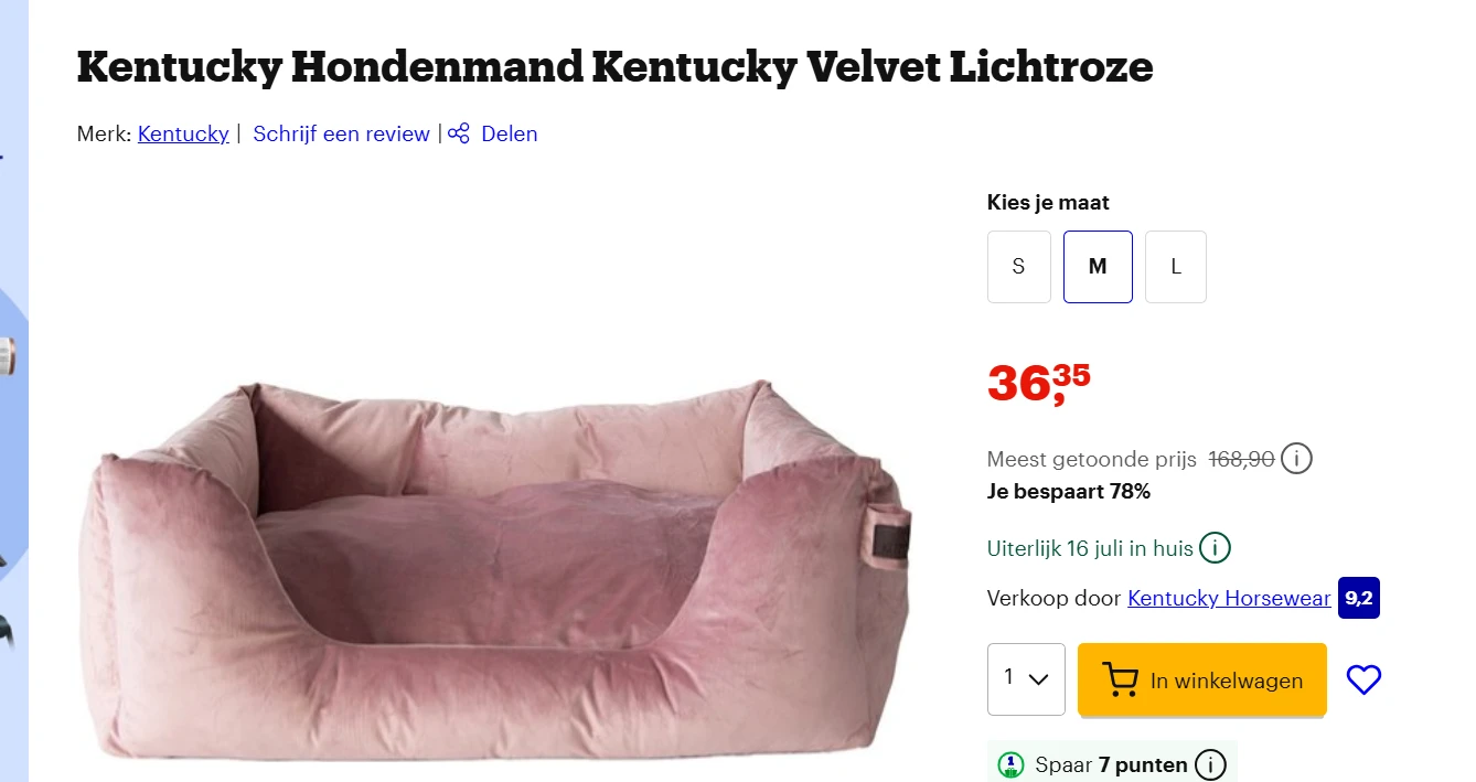 hondenmand maat M