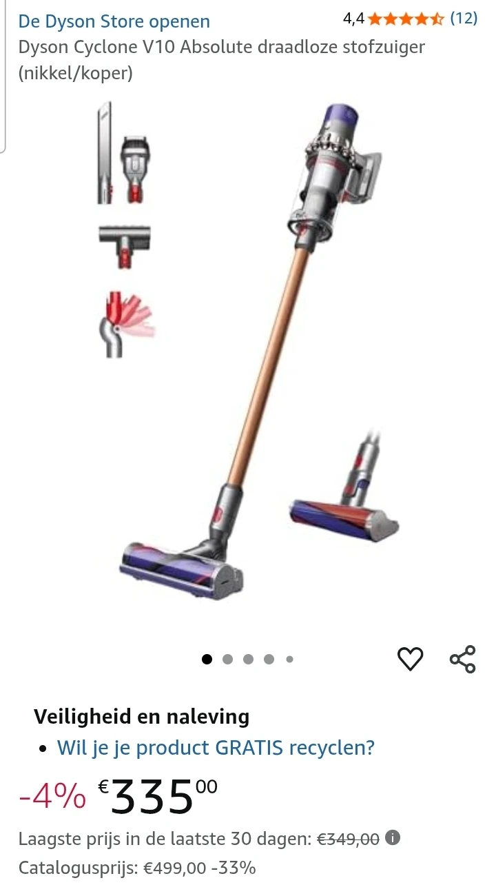 Prime Day Deal: Dyson Cyclone V10 Absolute