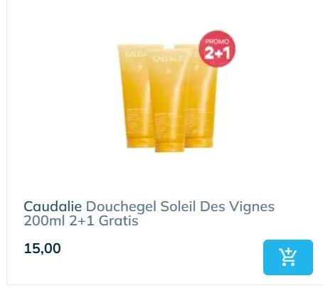 2+1 gratis Caudalie douchegel 🚿