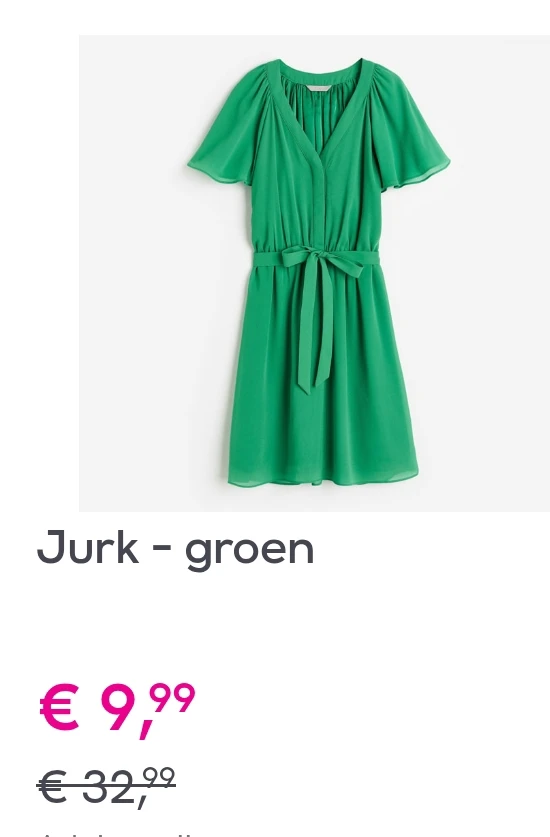 Tot -70% op H&M artikelen bij Veepee