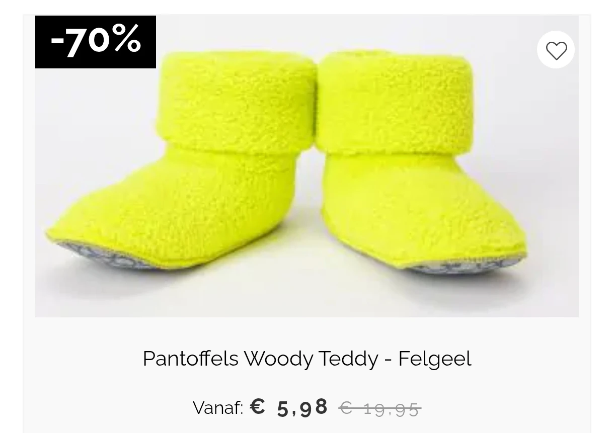 70% korting op Woody bij Sleepworld